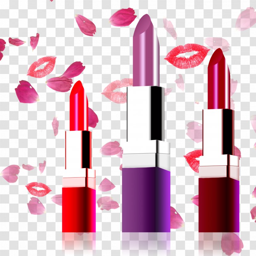Lip Balm Lipstick Cosmetics Make-up - Eye Shadow Transparent PNG