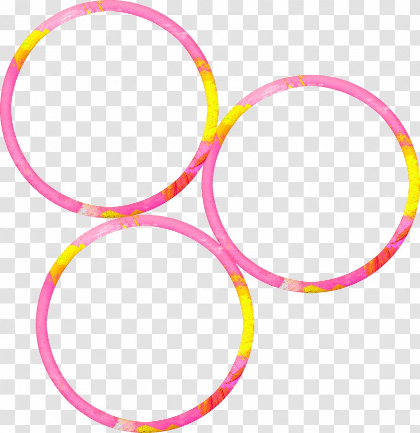 Pink Circle Ring Rose - Pinky - Pretty Transparent PNG