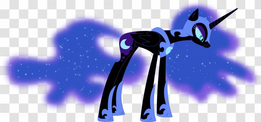 Princess Luna Twilight Sparkle DeviantArt - Silhouette - Moo Transparent PNG