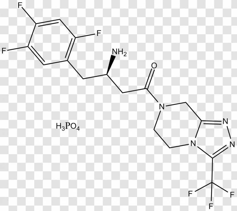 Sitagliptin Dipeptidyl Peptidase-4 Inhibitor Enzyme Protease - Flower - Tree Transparent PNG