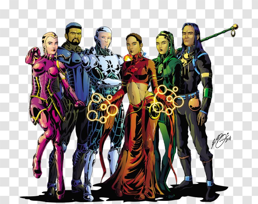 Celflux Superhero Graphic Novel Comics - Fiction Transparent PNG