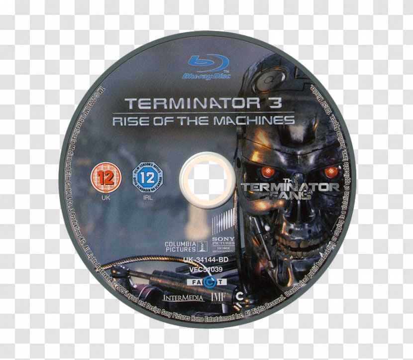 The Terminator Compact Disc Blu-ray DVD - 2 Judgment Day Transparent PNG