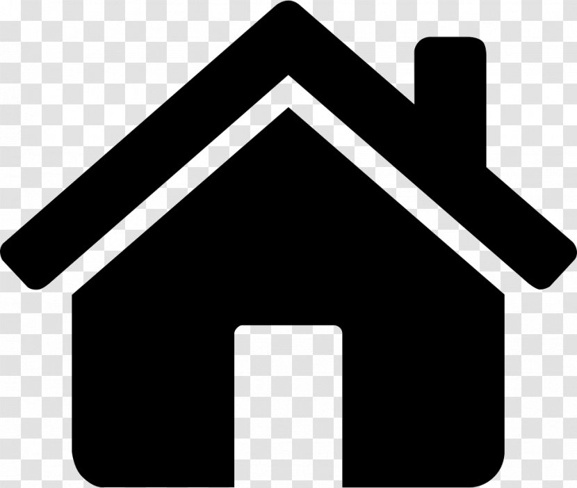 House Symbol Home Clip Art - Black And White - Font Transparent PNG