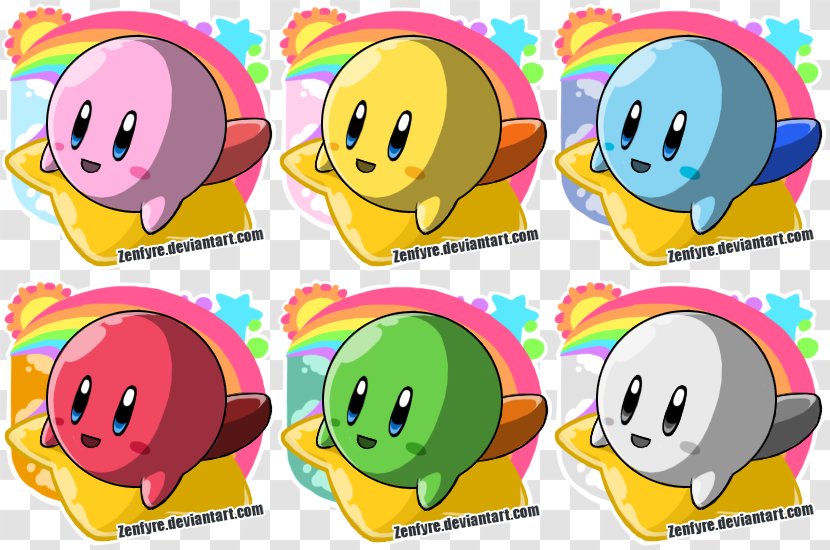 Super Smash Bros. Brawl Kirby Star Ultra Mario And The Rainbow Curse - Spike Stars Transparent PNG