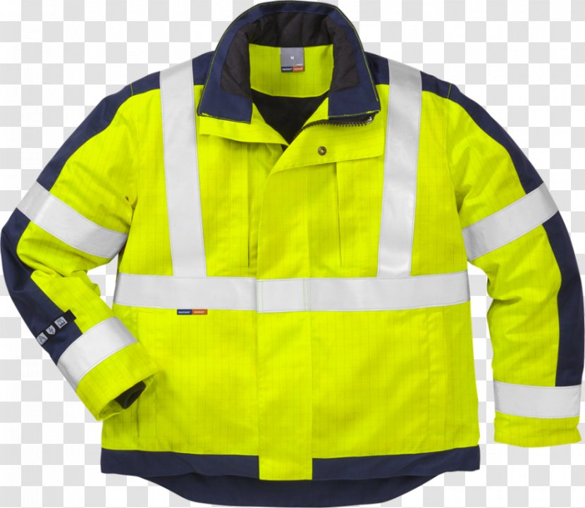 High-visibility Clothing T-shirt Jacket Workwear - Polo Shirt Transparent PNG