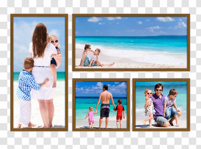 Picture Frames Collage Photomontage Wall - Photographic Paper Transparent PNG