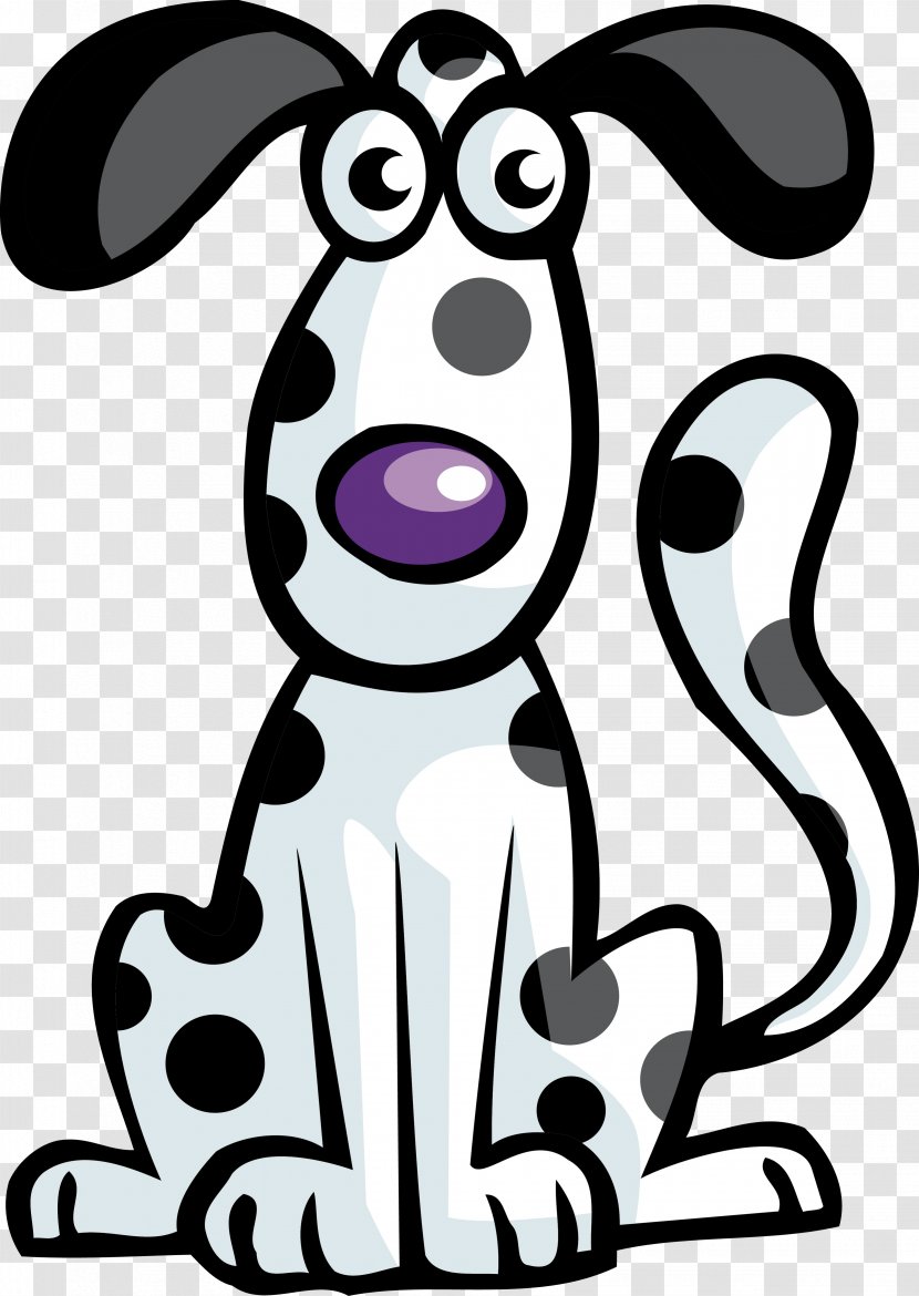 Dalmatian Dog Sticker Clip Art - Allegro - Artwork Transparent PNG