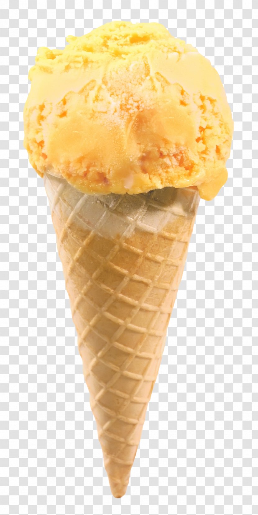 Ice Cream Cone Gelato Milkshake - Wafer - With Transparent PNG