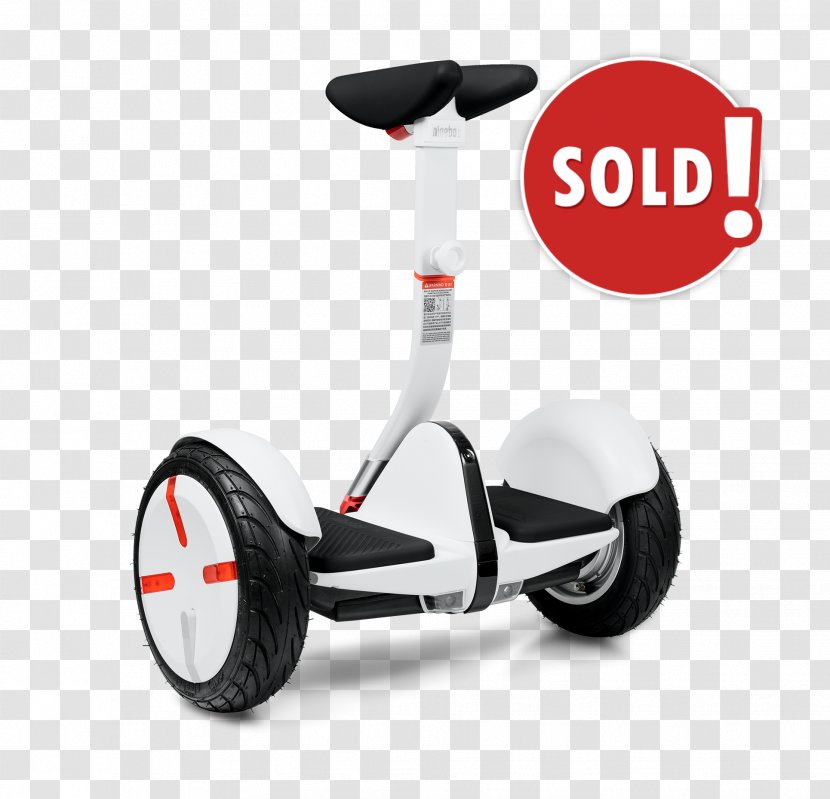 Segway PT Self-balancing Scooter Electric Vehicle Personal Transporter - Unicycle Transparent PNG