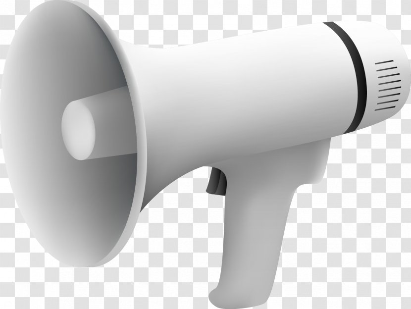 Megaphone Loudspeaker - Red - Vector Speaker Transparent PNG