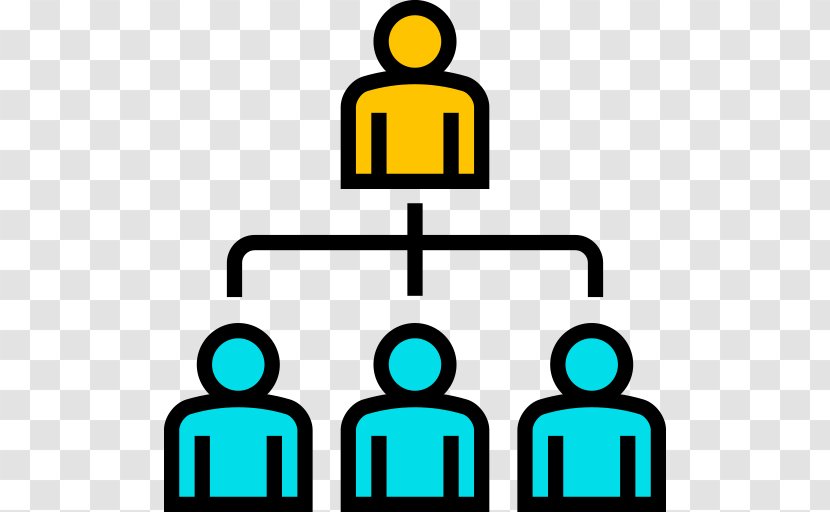 Organizational Chart Structure - Yellow - Human Organization Transparent PNG