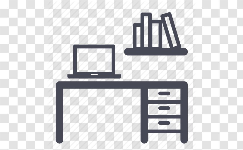 Table Computer Desk Office - Text - Symbols Transparent PNG