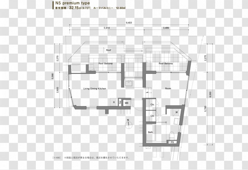 Floor Plan Angle - Design Transparent PNG