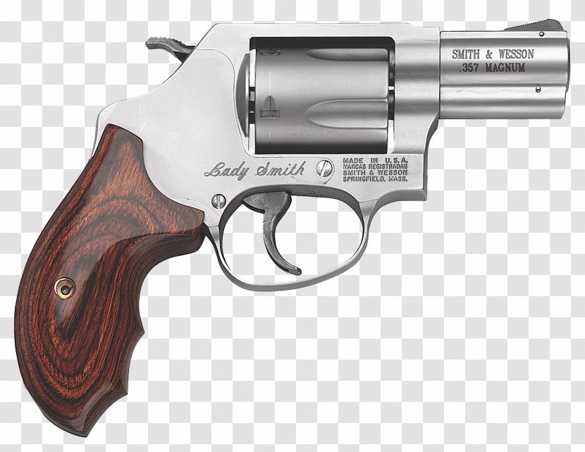Smith & Wesson Ladysmith Model 60 .357 Magnum .38 Special - Cylinder - Handgun Transparent PNG