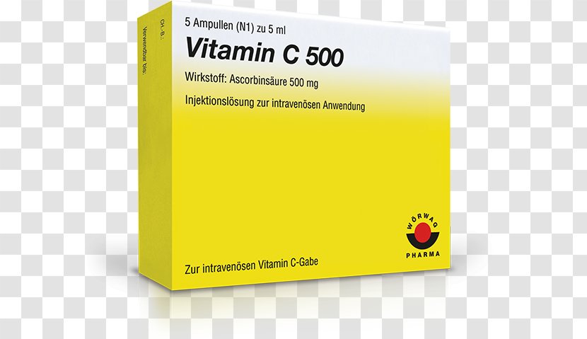 Ascorbic Acid Ampoule Vitamin Pharmaceutical Drug Injection - C - Deficiency Transparent PNG