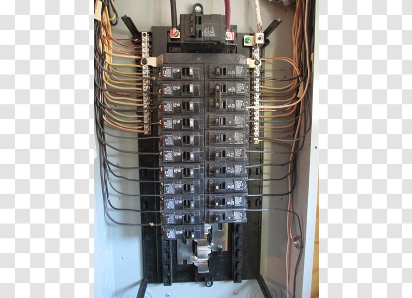 Distribution Board Electrical Wires & Cable Circuit Breaker Wiring Diagram Home - Network - Holiday Atmosphere Transparent PNG
