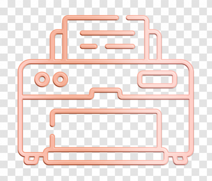 Media Technology Icon Print Icon Printer Icon Transparent PNG