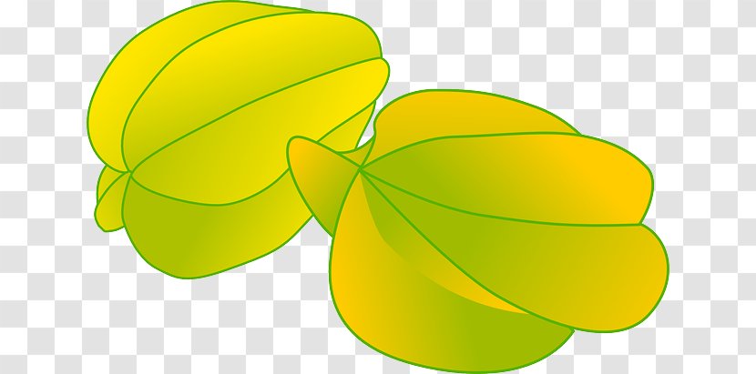Carambola Fruit Clip Art - Tree - Buah Transparent PNG