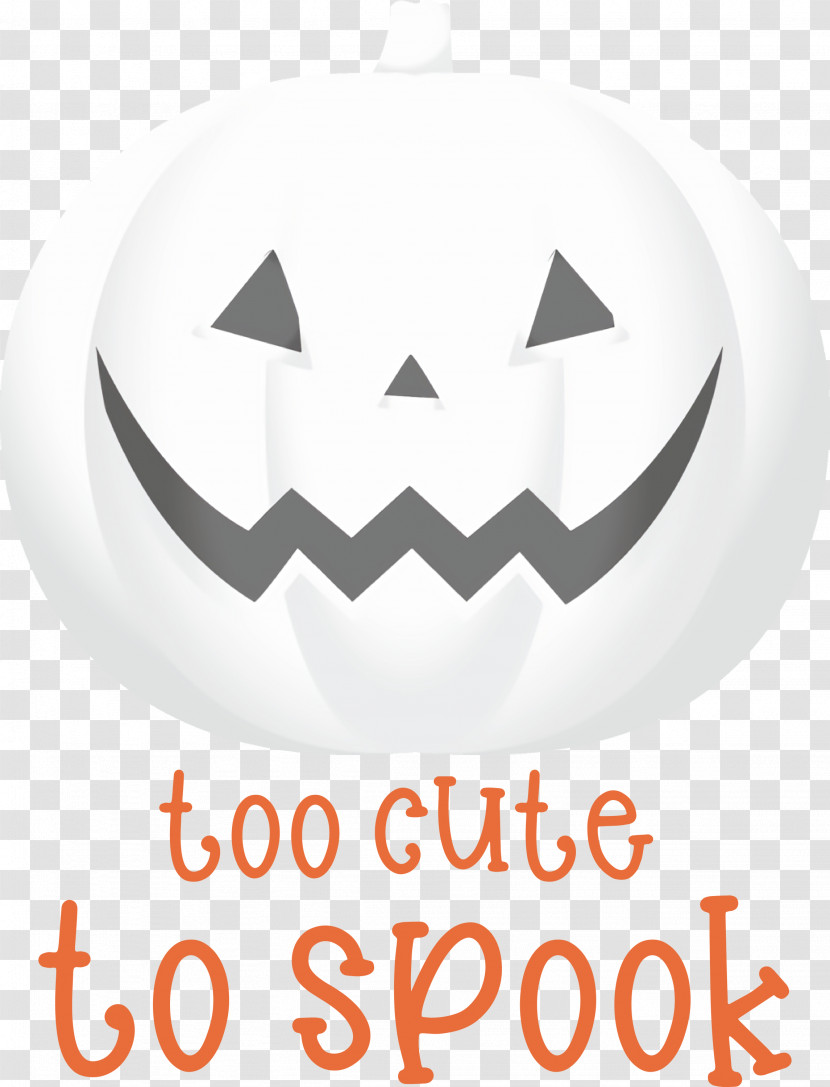 Halloween Too Cute To Spook Spook Transparent PNG