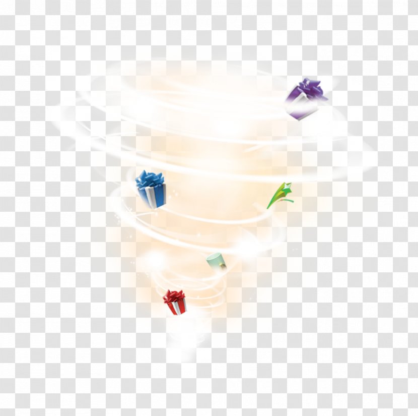 Tornado Ciclon Cartoon - Designer - Beautiful Gift Transparent PNG