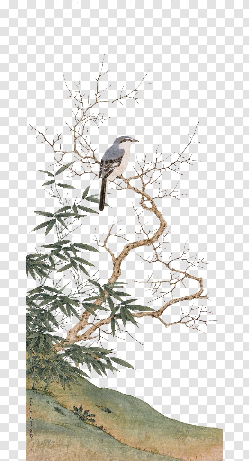 China Chinese Painting - Birds On The Branches Of Culture Transparent PNG