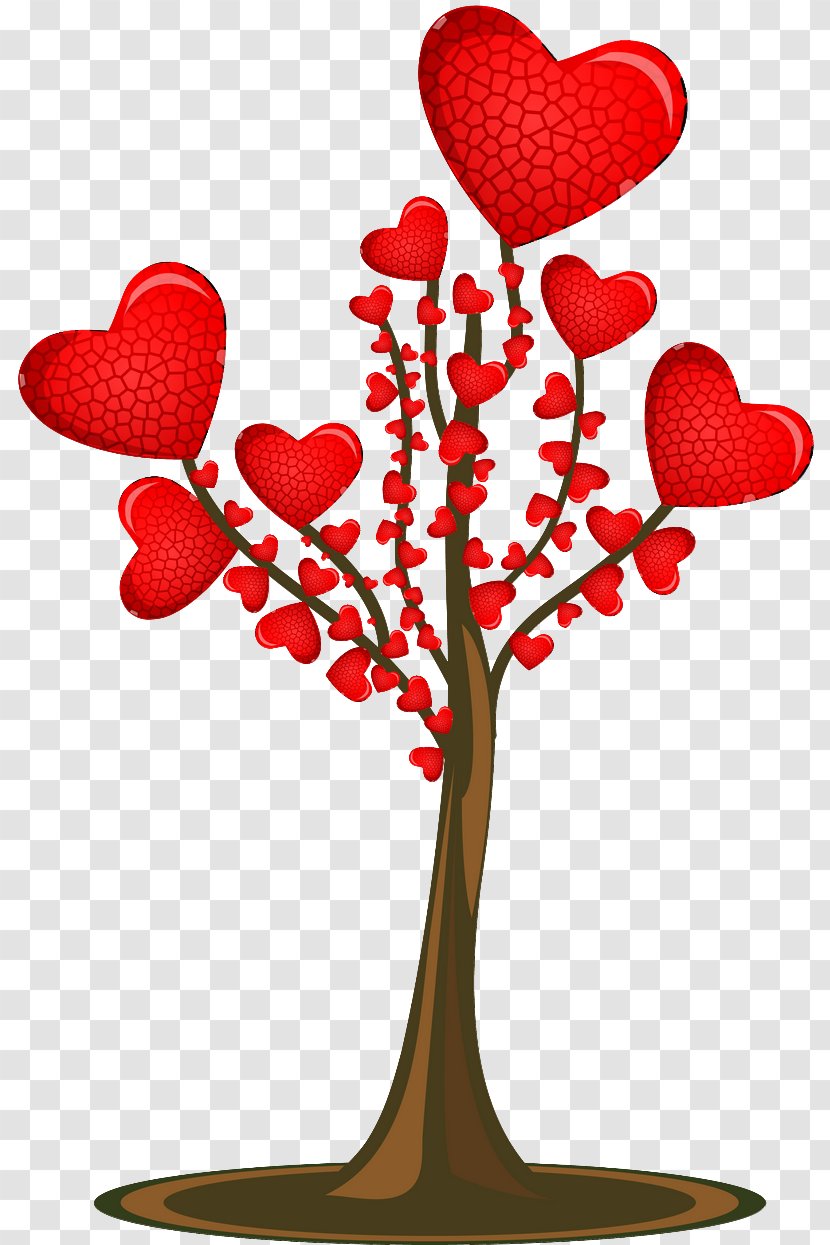 The Growth Of Love Friendship Valentine's Day - Flower - Sweet Transparent PNG