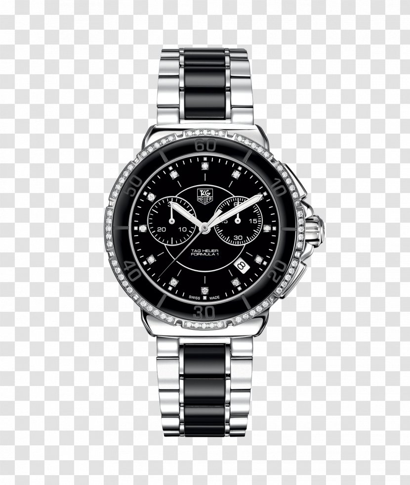 Watch Jewellery TAG Heuer Chronograph Diamond - Brand - Watches Transparent PNG