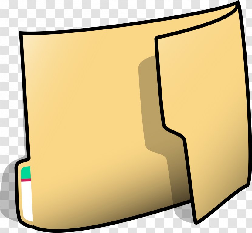 File Folders Paper Clip Art - Rectangle Transparent PNG