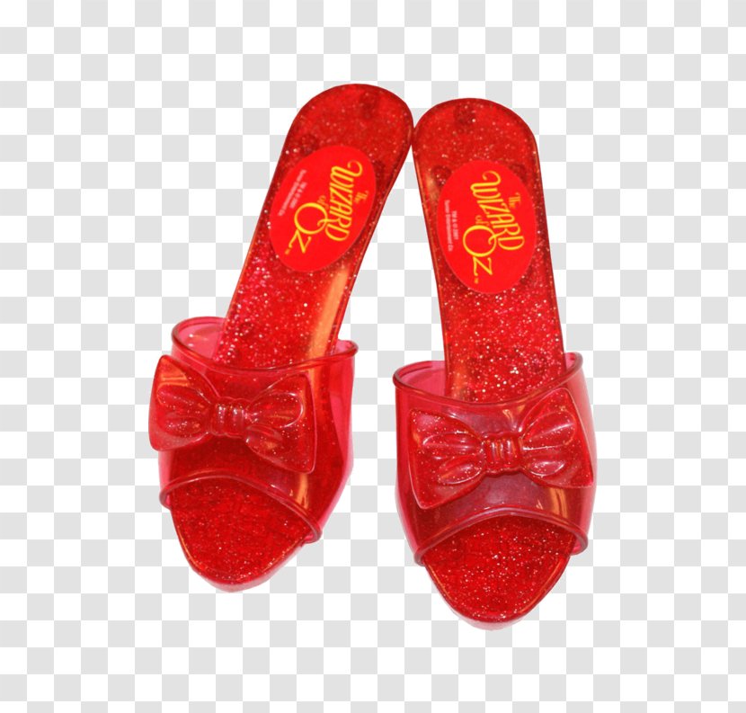 Flip-flops Slipper Footwear Shoe Boot - Costume Party - Ruby Slippers Transparent PNG