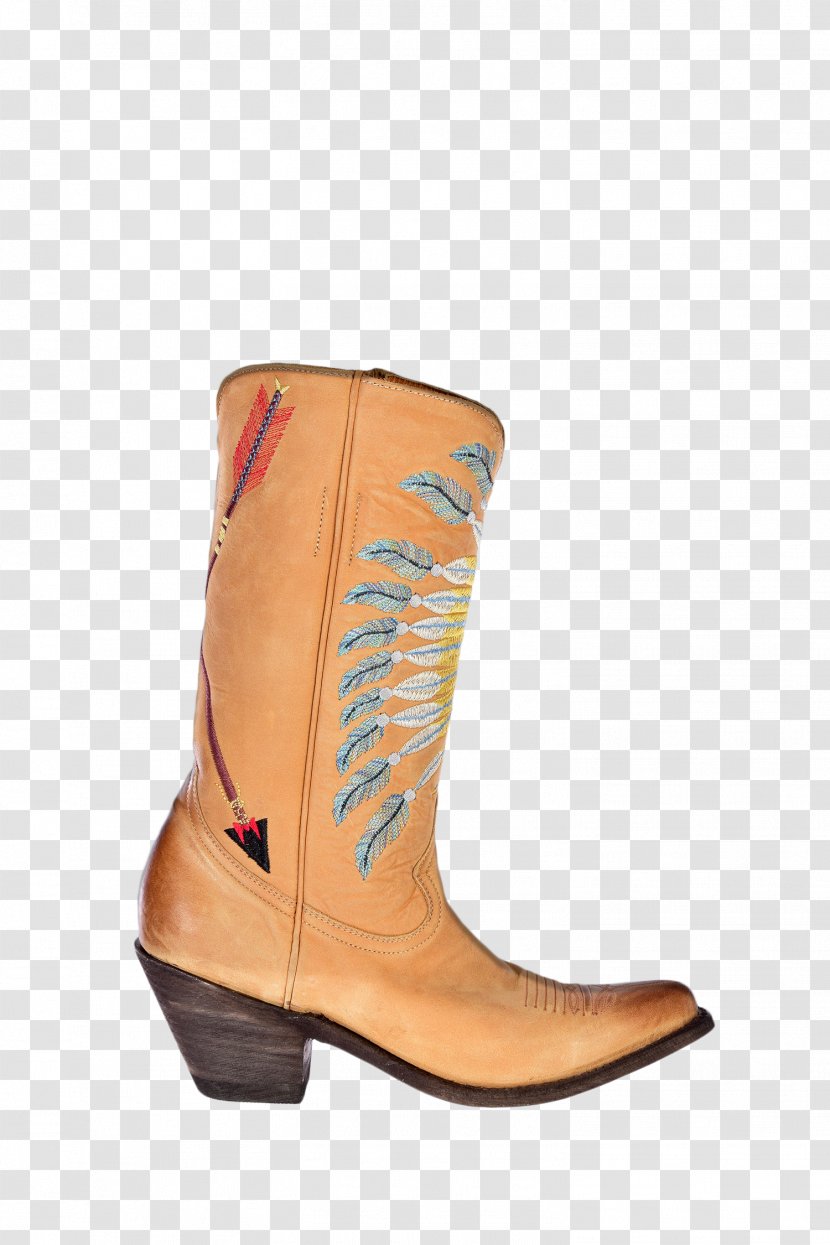 Cowboy Boot Footwear Shoe Beige - Boots Transparent PNG