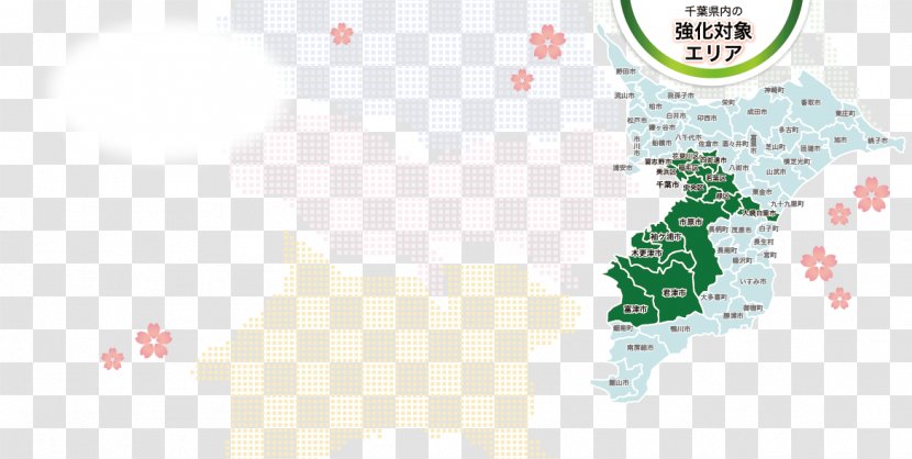 Map Green Diagram Line Font - Sakura Calendar Template Transparent PNG