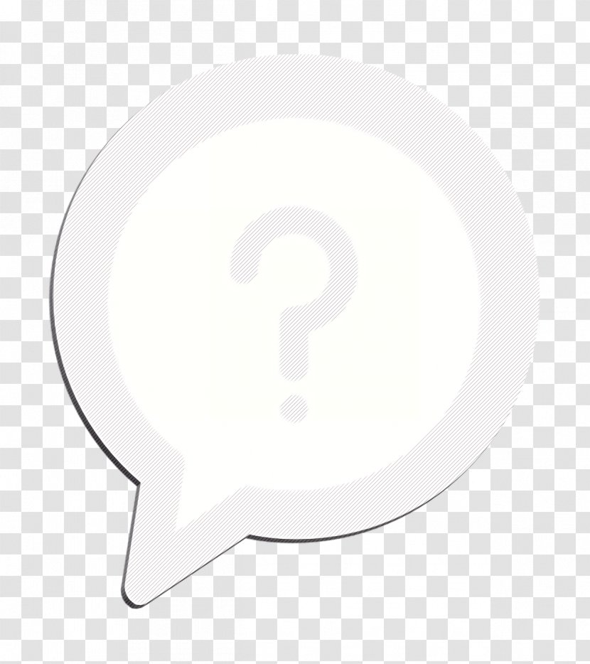 Digital Marketing Icon Question Faq - Logo - Plate Transparent PNG