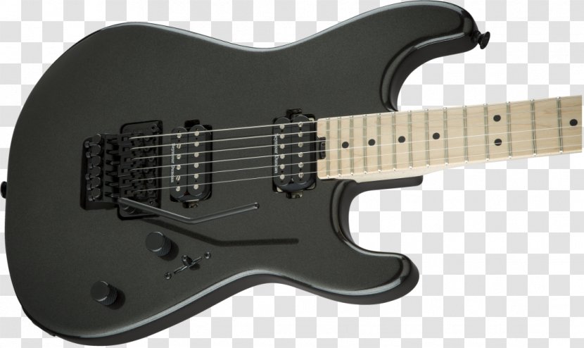 Fender Stratocaster San Dimas Charvel Floyd Rose Guitar - Metallic Feel Transparent PNG