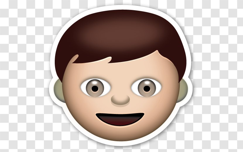 Emoji Sticker Emoticon Child WhatsApp - Smiley - Boy Transparent PNG