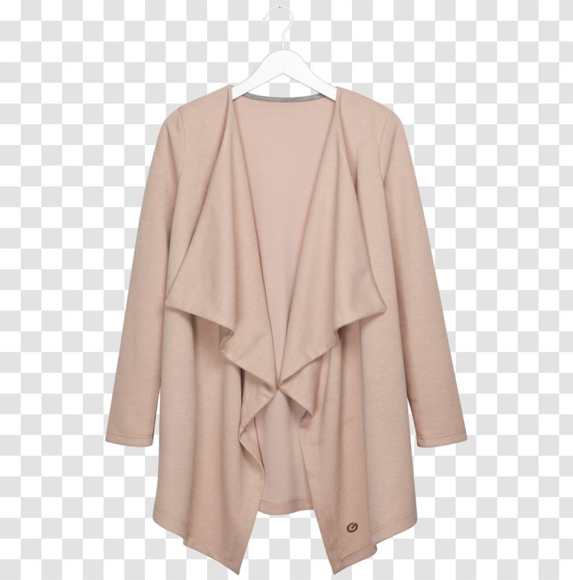 Cardigan Clothes Hanger Sleeve Neck Trench Coat - Akrotiri And Dhekelia Transparent PNG