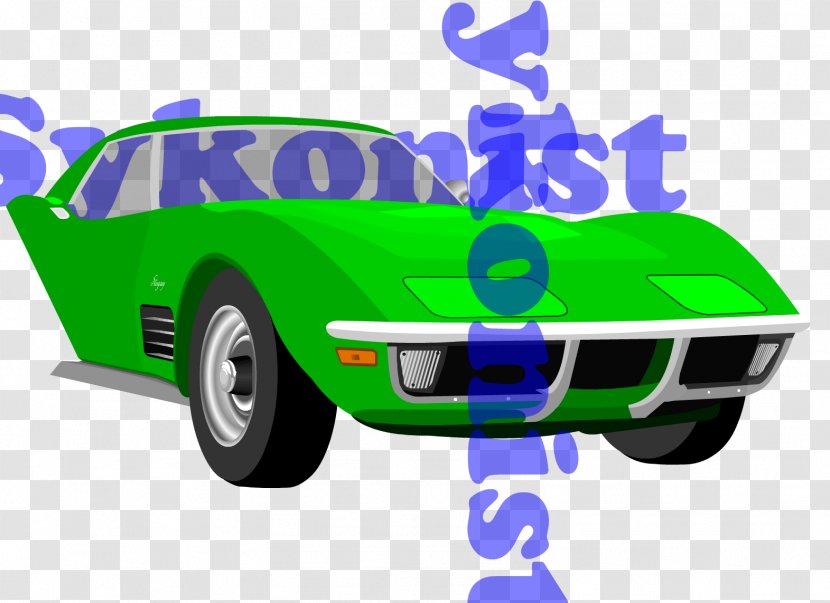 Model Car Motor Vehicle Logo Clip Art - Green Transparent PNG