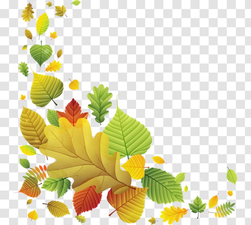Image Autumn Clip Art Leaf - Flower Series Transparent PNG