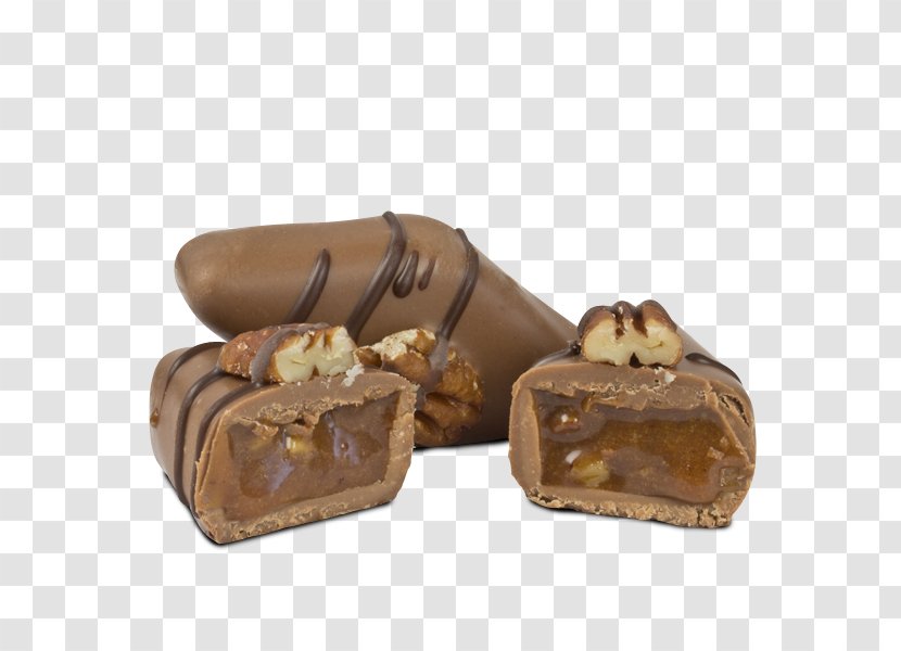 Fudge Praline Chocolate Truffle Bar - Toffee Transparent PNG