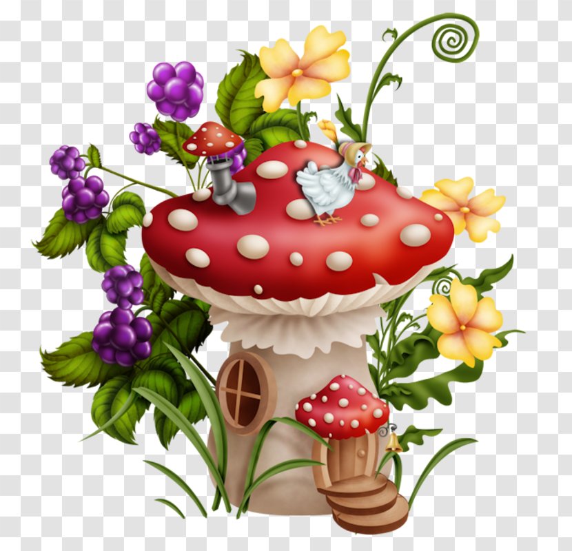 Painting Drawing Mushroom Fairy Art - Bling Champignons Magiques Transparent PNG