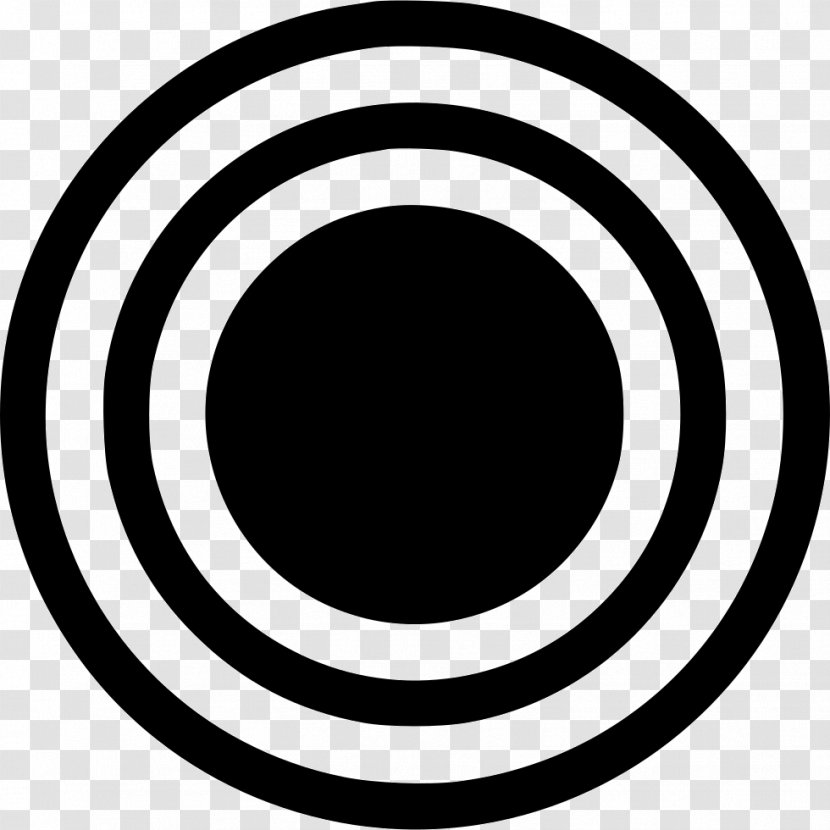 Circle Point White Black M Clip Art - Cartoon Transparent PNG