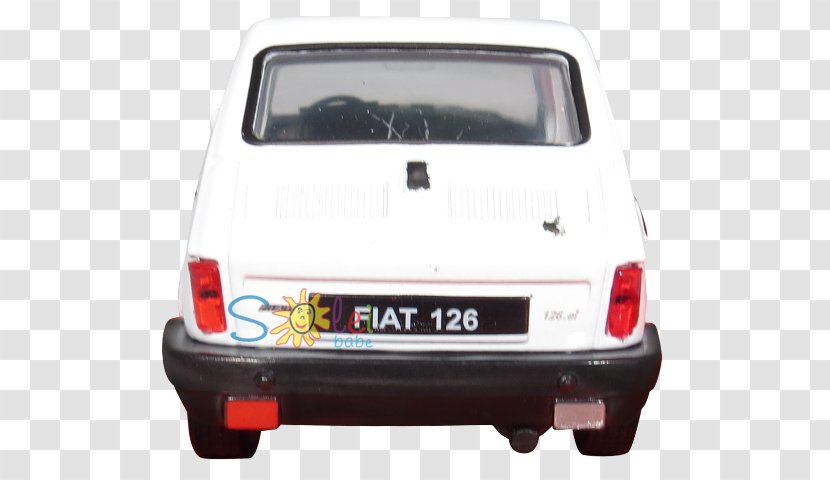 Fiat 126 City Car Bumper - Jeep Transparent PNG