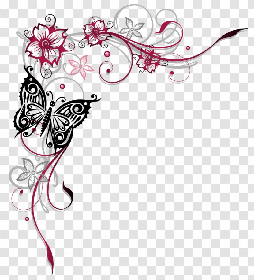 Wall Decal Tattoo Flower Sticker - Blume - Cherry Blossom Transparent PNG