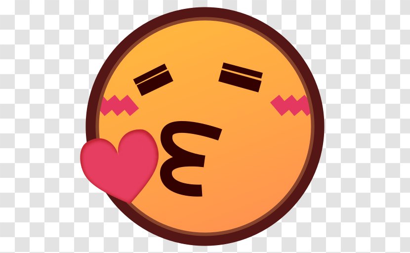 Emoji Emoticon Kiss Smiley Sticker - Love Transparent PNG