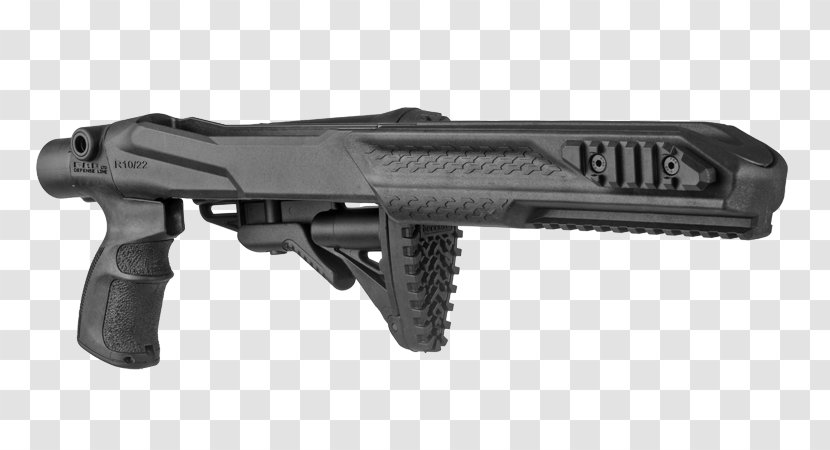Ruger 10/22 Stock Firearm Weapon M4 Carbine - Frame Transparent PNG