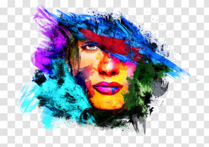 T-shirt Painting Abstract Art Transparent PNG
