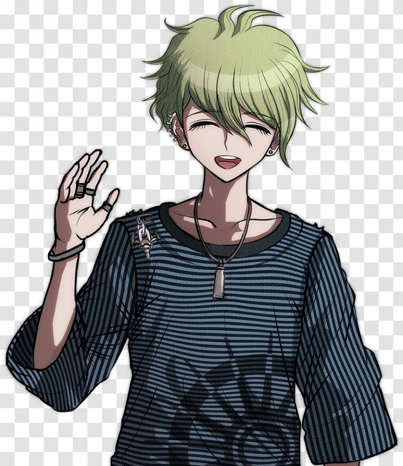 Danganronpa V3: Killing Harmony 2: Goodbye Despair Video Games Character - Frame - Nagito Sprite Transparent PNG