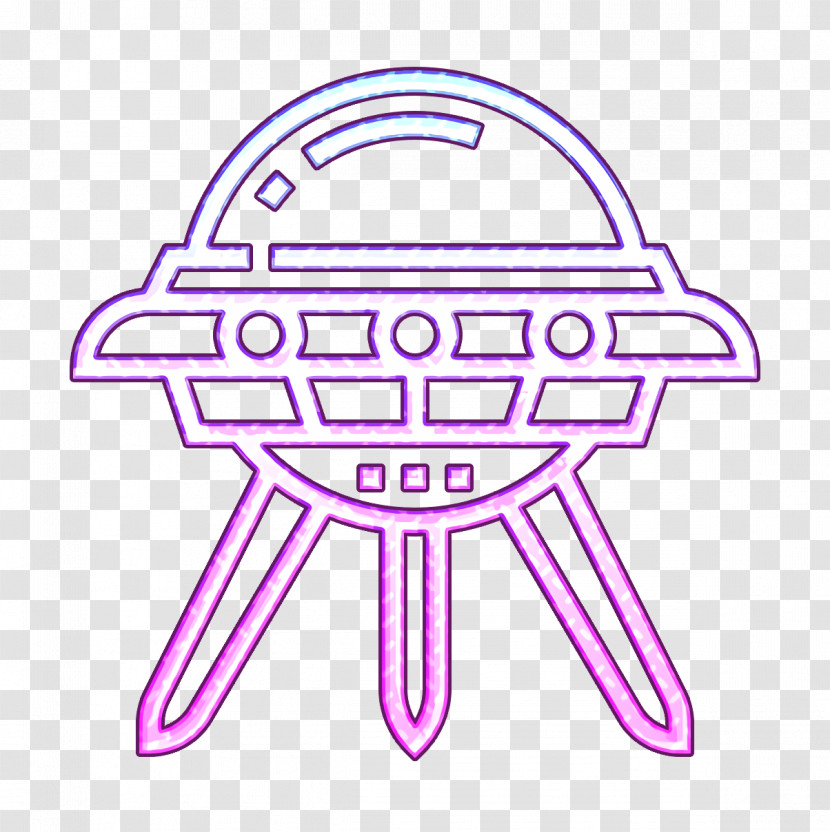 Ufo Icon Alien Icon Astronautics Technology Icon Transparent PNG