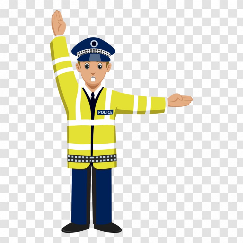 Traffic Police Officer Clip Art - Crime - Vector Command Transparent PNG