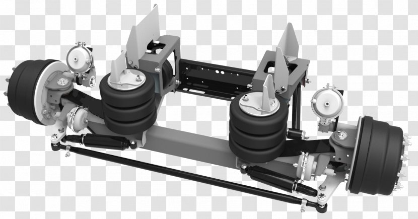 Axle Semi-trailer Truck Suspension - Steering Transparent PNG