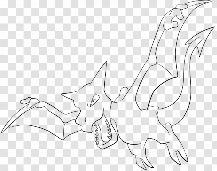 Pokémon Red And Blue Aerodactyl Coloring Book Eevee - Silhouette - Piramids Transparent PNG